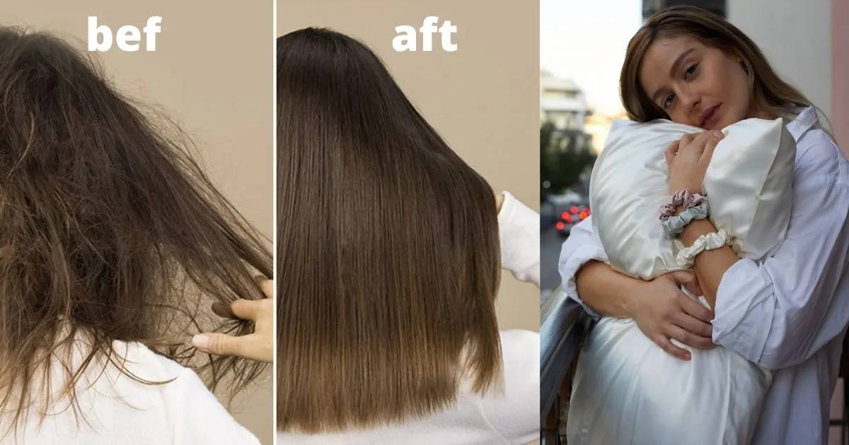Silk pillowcase good for hair cheap